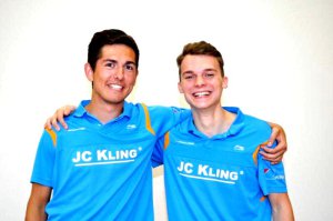 Starke Doppelkombination: Julian Reuther und Jan Huyhsen